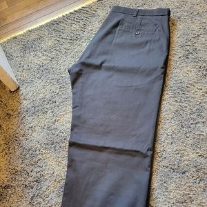 Men's Haggar clothing black dress pants.  Size 38x30